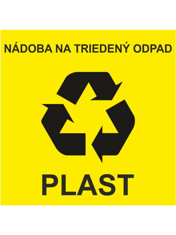Nádoba na triedený odpad – plast