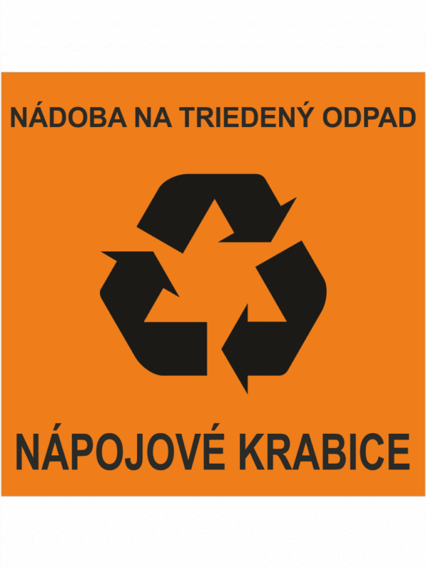 Nádoba na triedený odpad – nápojové krabice