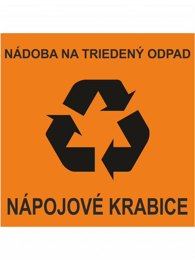 sk454005 Nádoba na triedený odpad – nápojové krabice – Obrázok 1