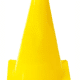 Lehký dopravní kužel 50 cm - žlutý