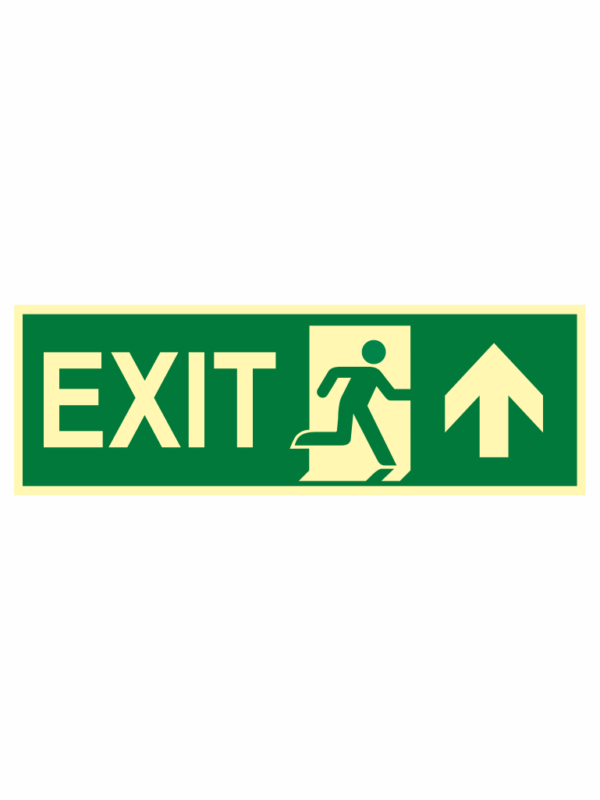 EXIT průchozí - fotoluminiscenční