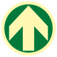 Ftl podlahová šipka - kruh
